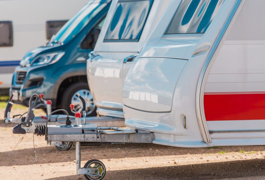 What types of trailers can be stored at a typical trailer storage facility? - faq - Wheeler's RV