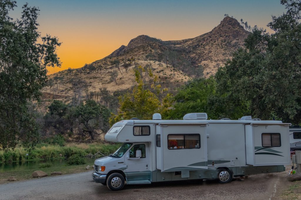How do I maintain the exterior of my RV?